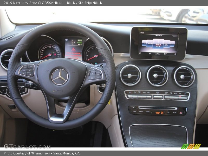 Black / Silk Beige/Black 2019 Mercedes-Benz GLC 350e 4Matic