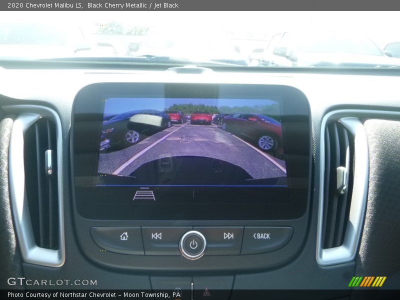 Black Cherry Metallic / Jet Black 2020 Chevrolet Malibu LS