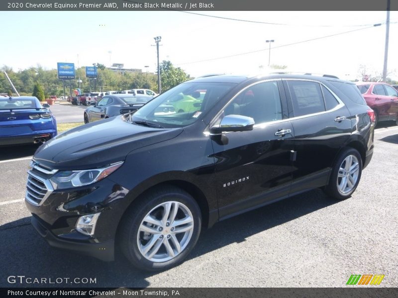 Mosaic Black Metallic / Jet Black 2020 Chevrolet Equinox Premier AWD