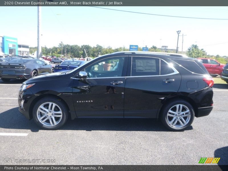 Mosaic Black Metallic / Jet Black 2020 Chevrolet Equinox Premier AWD