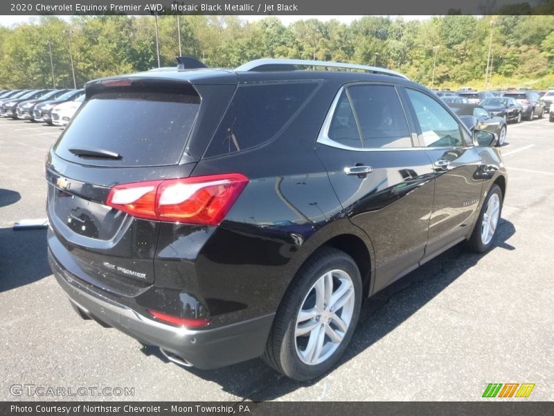 Mosaic Black Metallic / Jet Black 2020 Chevrolet Equinox Premier AWD