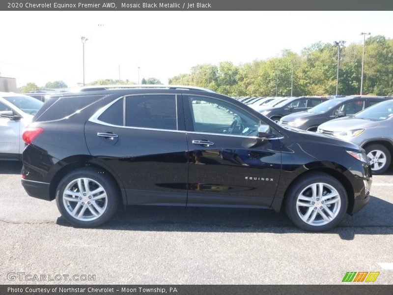 Mosaic Black Metallic / Jet Black 2020 Chevrolet Equinox Premier AWD