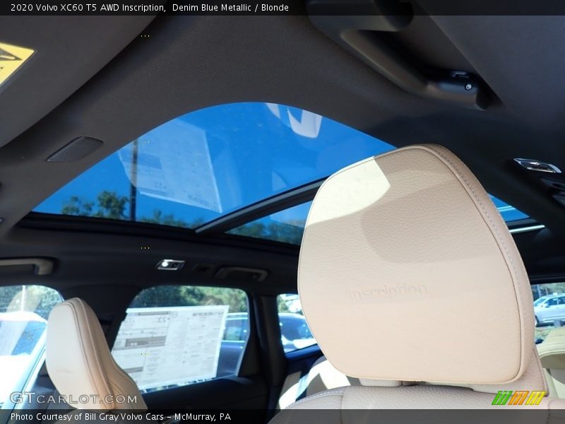 Denim Blue Metallic / Blonde 2020 Volvo XC60 T5 AWD Inscription