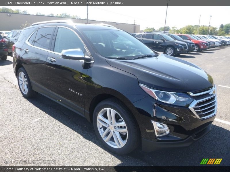 Mosaic Black Metallic / Jet Black 2020 Chevrolet Equinox Premier AWD