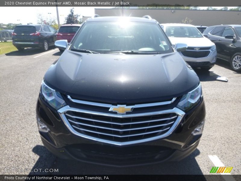 Mosaic Black Metallic / Jet Black 2020 Chevrolet Equinox Premier AWD