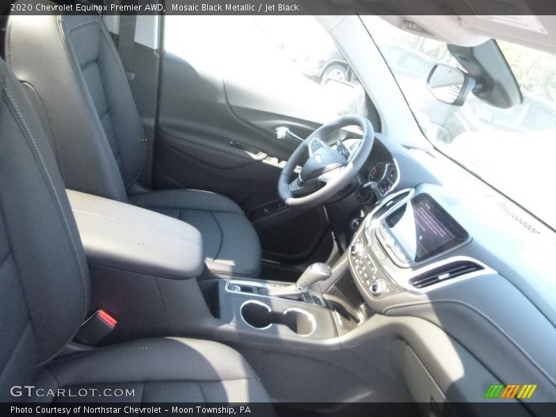 Mosaic Black Metallic / Jet Black 2020 Chevrolet Equinox Premier AWD