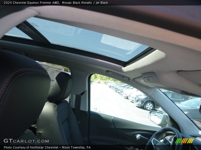 Mosaic Black Metallic / Jet Black 2020 Chevrolet Equinox Premier AWD
