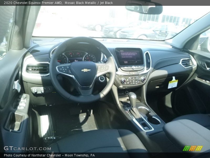 Mosaic Black Metallic / Jet Black 2020 Chevrolet Equinox Premier AWD