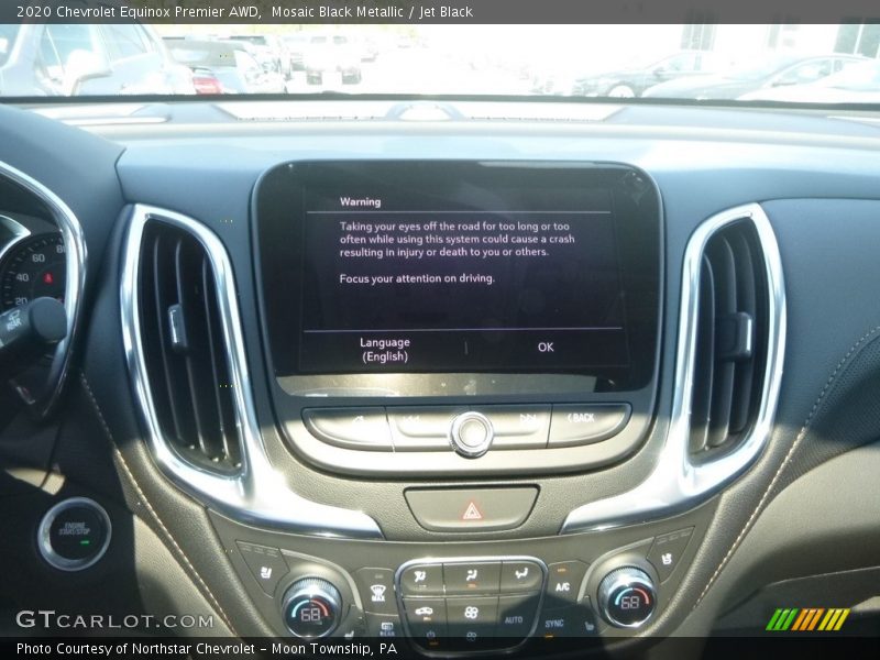 Mosaic Black Metallic / Jet Black 2020 Chevrolet Equinox Premier AWD