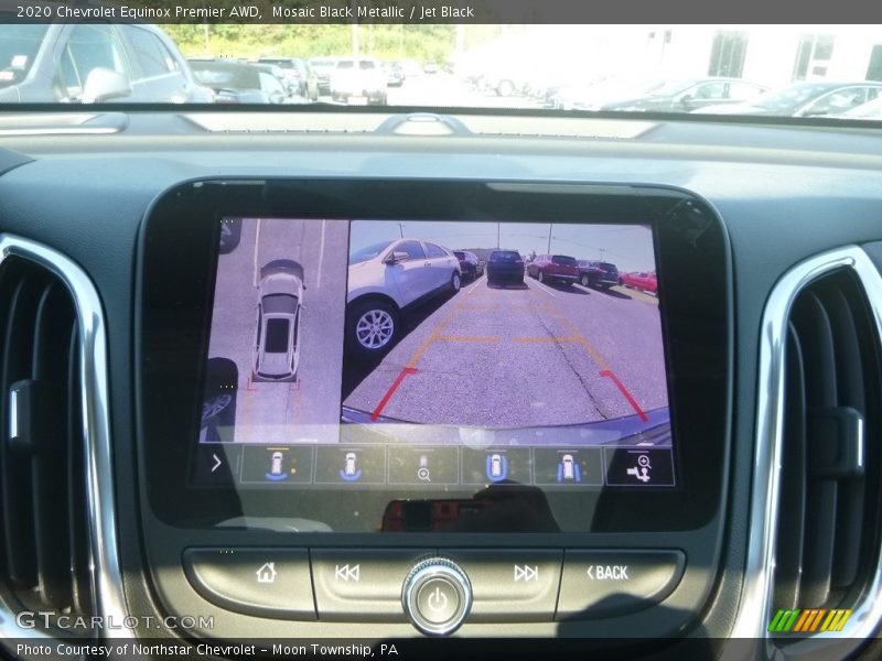 Mosaic Black Metallic / Jet Black 2020 Chevrolet Equinox Premier AWD