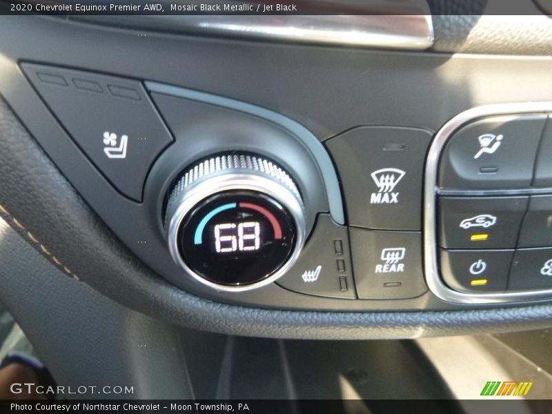 Mosaic Black Metallic / Jet Black 2020 Chevrolet Equinox Premier AWD