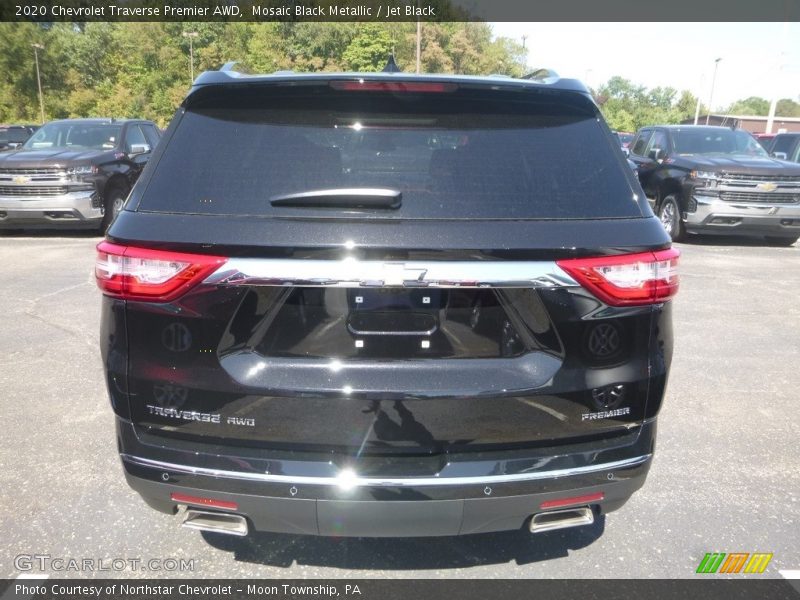 Mosaic Black Metallic / Jet Black 2020 Chevrolet Traverse Premier AWD