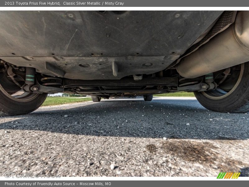 Classic Silver Metallic / Misty Gray 2013 Toyota Prius Five Hybrid