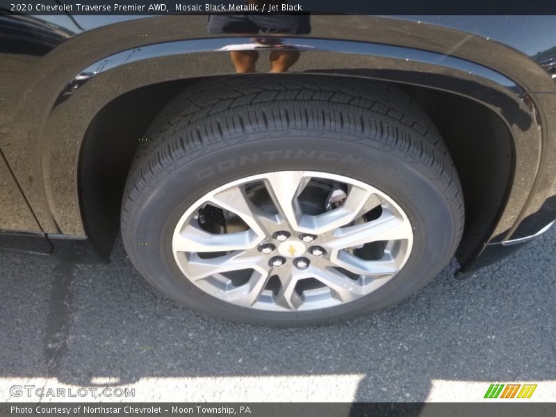 Mosaic Black Metallic / Jet Black 2020 Chevrolet Traverse Premier AWD