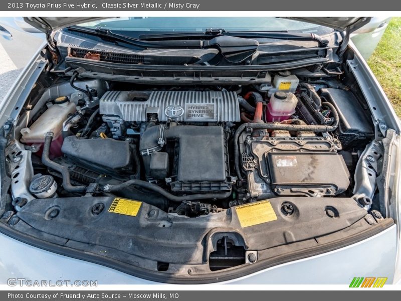  2013 Prius Five Hybrid Engine - 1.8 Liter DOHC 16-Valve VVT-i 4 Cylinder/Electric Hybrid