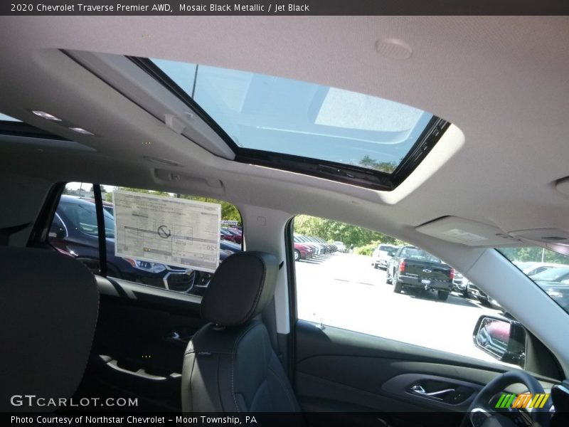 Mosaic Black Metallic / Jet Black 2020 Chevrolet Traverse Premier AWD