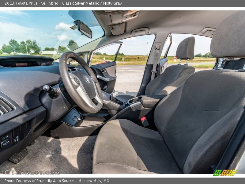 Classic Silver Metallic / Misty Gray 2013 Toyota Prius Five Hybrid