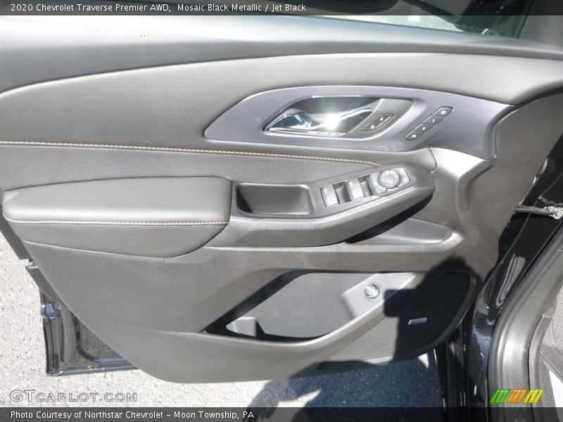 Mosaic Black Metallic / Jet Black 2020 Chevrolet Traverse Premier AWD