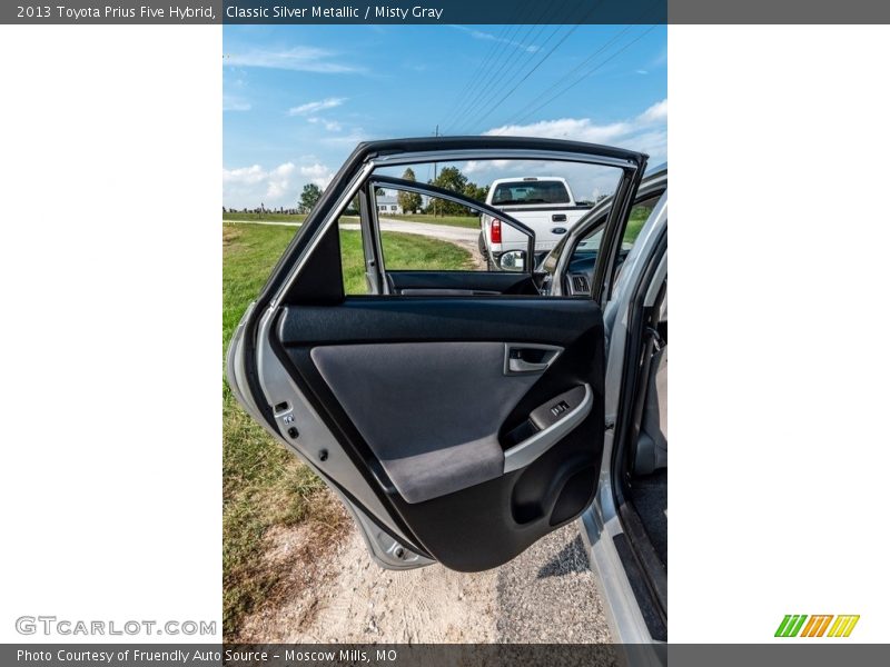 Classic Silver Metallic / Misty Gray 2013 Toyota Prius Five Hybrid