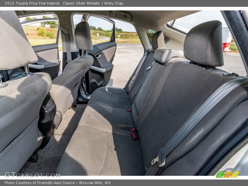 Classic Silver Metallic / Misty Gray 2013 Toyota Prius Five Hybrid