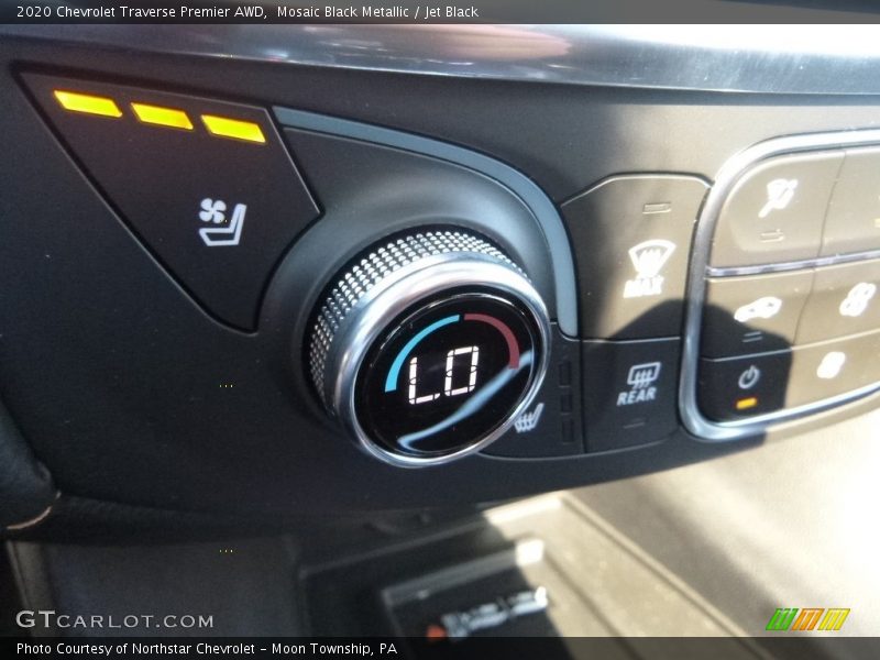 Mosaic Black Metallic / Jet Black 2020 Chevrolet Traverse Premier AWD