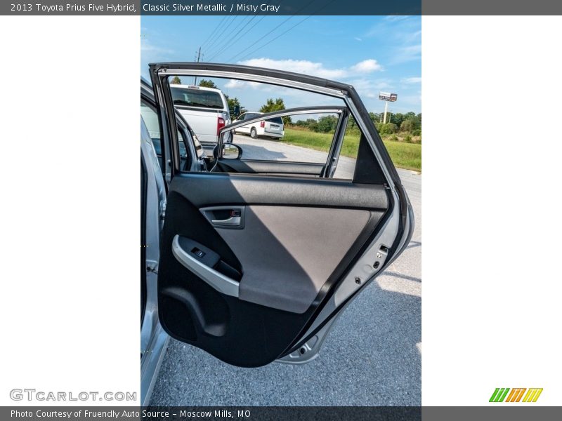 Classic Silver Metallic / Misty Gray 2013 Toyota Prius Five Hybrid