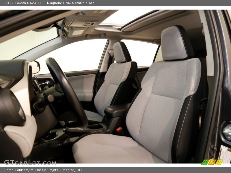 Magnetic Gray Metallic / Ash 2017 Toyota RAV4 XLE
