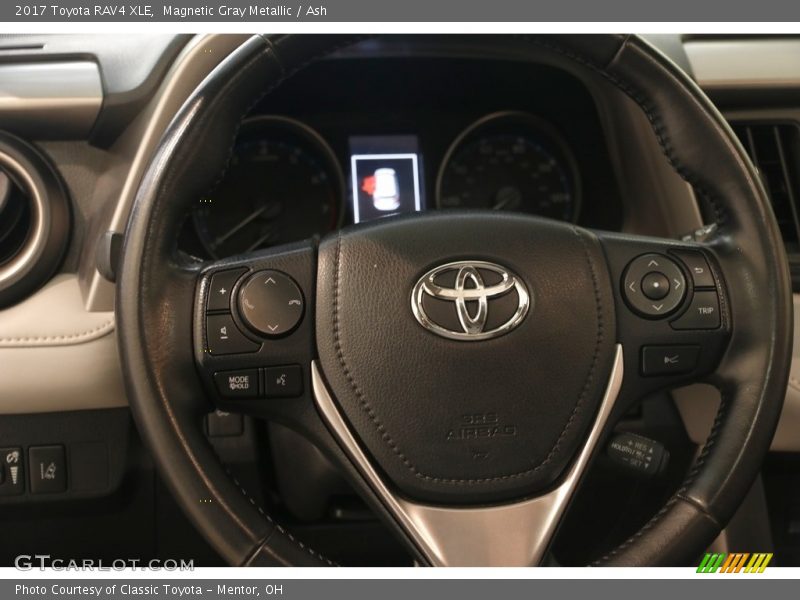 Magnetic Gray Metallic / Ash 2017 Toyota RAV4 XLE