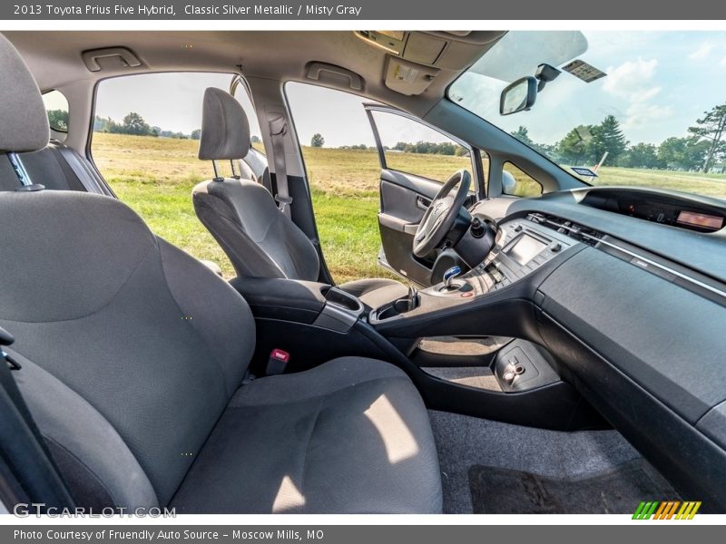 Classic Silver Metallic / Misty Gray 2013 Toyota Prius Five Hybrid