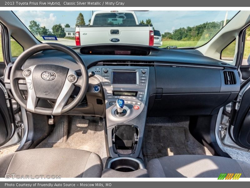 Dashboard of 2013 Prius Five Hybrid