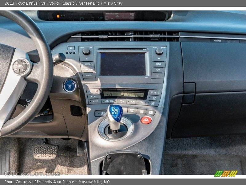 Controls of 2013 Prius Five Hybrid