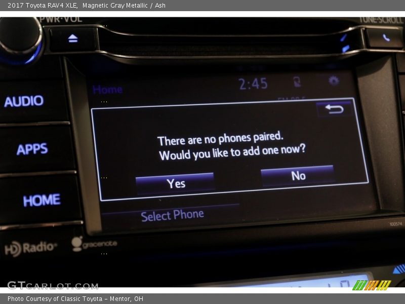 Magnetic Gray Metallic / Ash 2017 Toyota RAV4 XLE