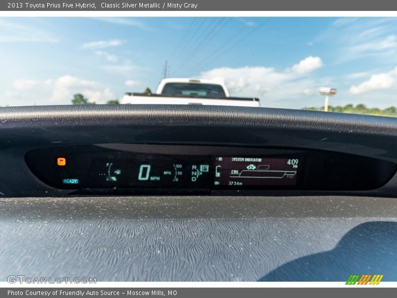 Classic Silver Metallic / Misty Gray 2013 Toyota Prius Five Hybrid