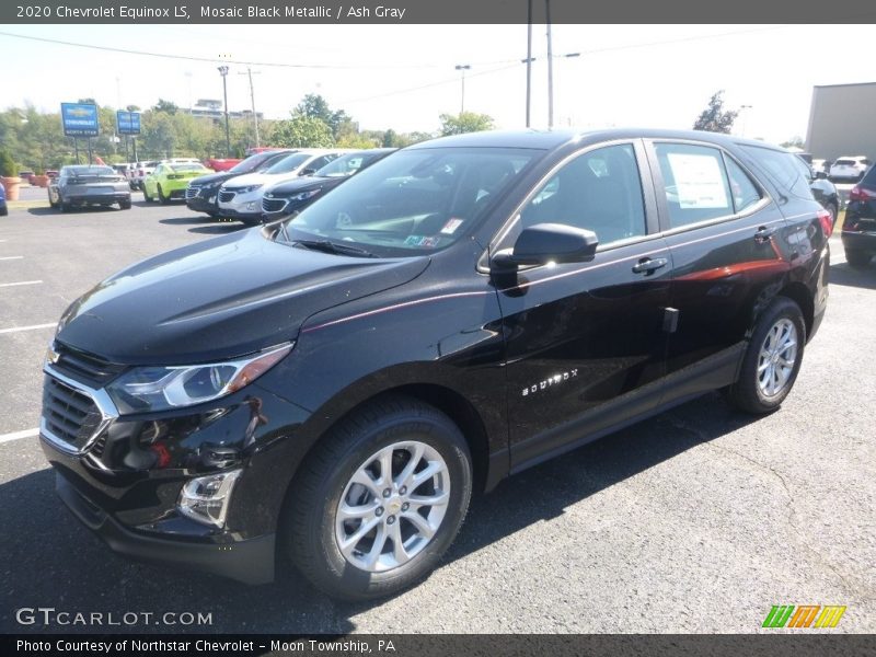 Mosaic Black Metallic / Ash Gray 2020 Chevrolet Equinox LS