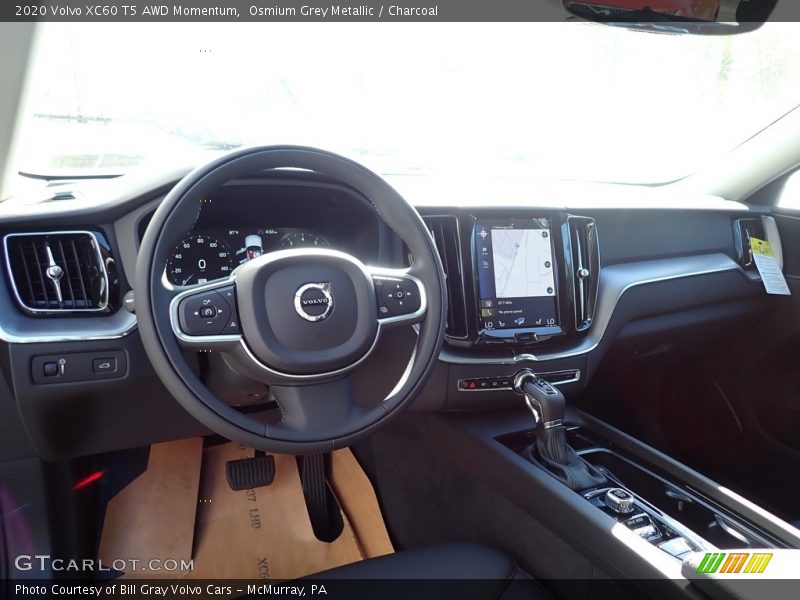 Osmium Grey Metallic / Charcoal 2020 Volvo XC60 T5 AWD Momentum