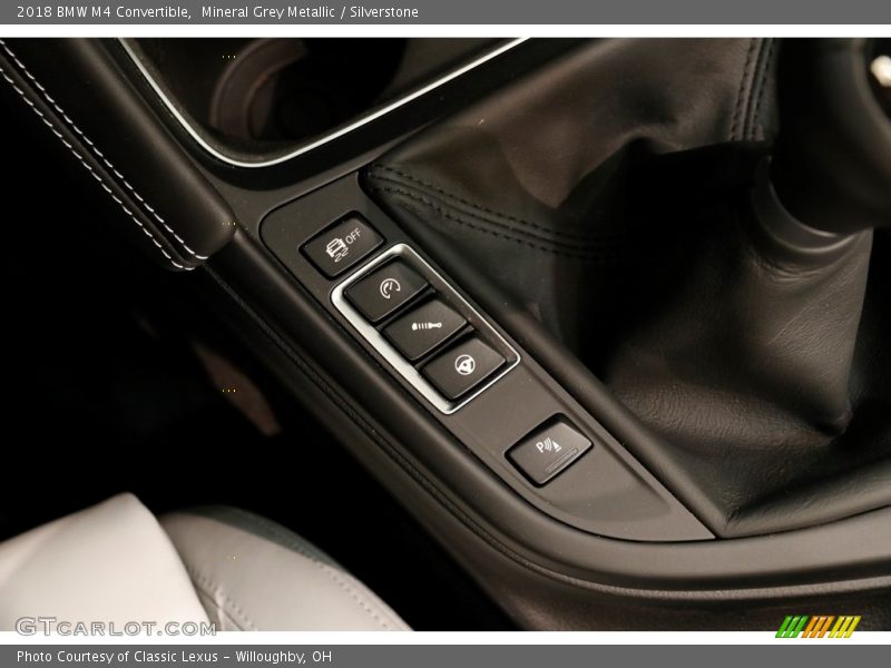 Mineral Grey Metallic / Silverstone 2018 BMW M4 Convertible