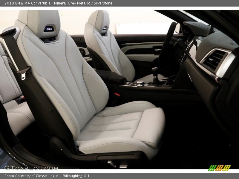 Front Seat of 2018 M4 Convertible
