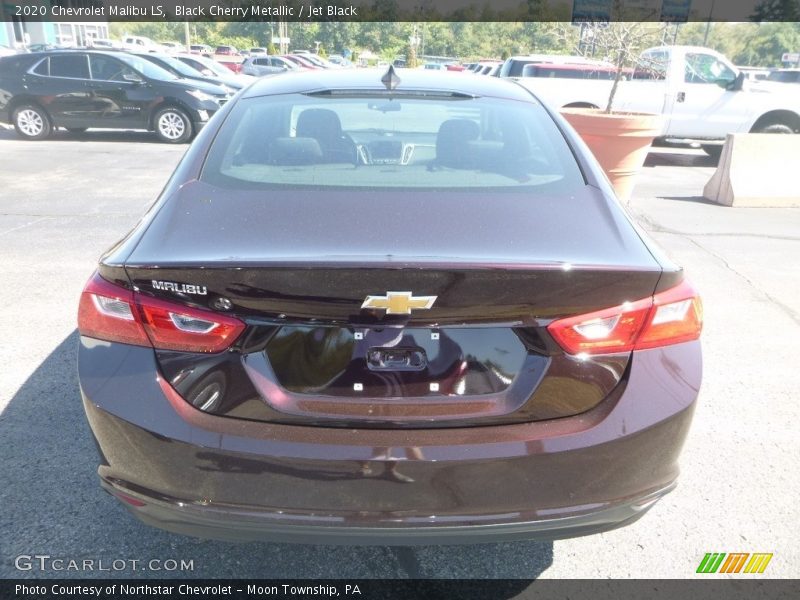 Black Cherry Metallic / Jet Black 2020 Chevrolet Malibu LS