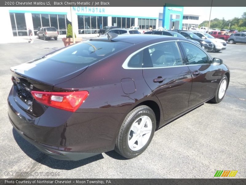 Black Cherry Metallic / Jet Black 2020 Chevrolet Malibu LS