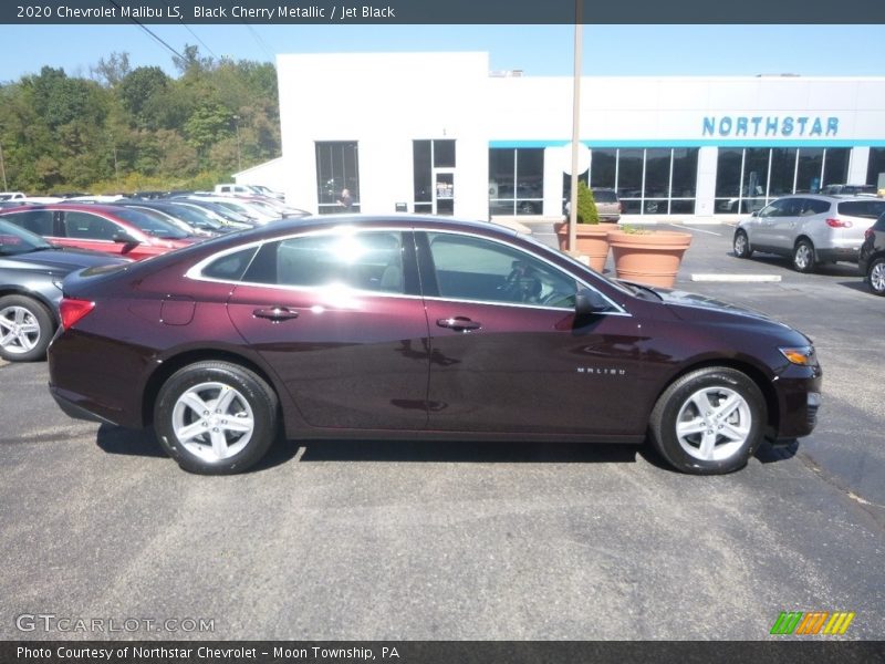 Black Cherry Metallic / Jet Black 2020 Chevrolet Malibu LS