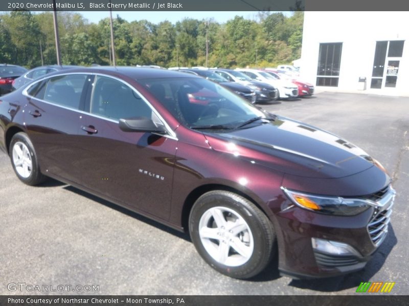 Black Cherry Metallic / Jet Black 2020 Chevrolet Malibu LS