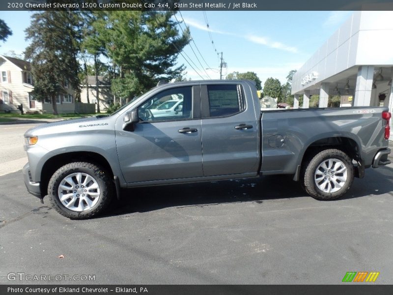  2020 Silverado 1500 Custom Double Cab 4x4 Satin Steel Metallic