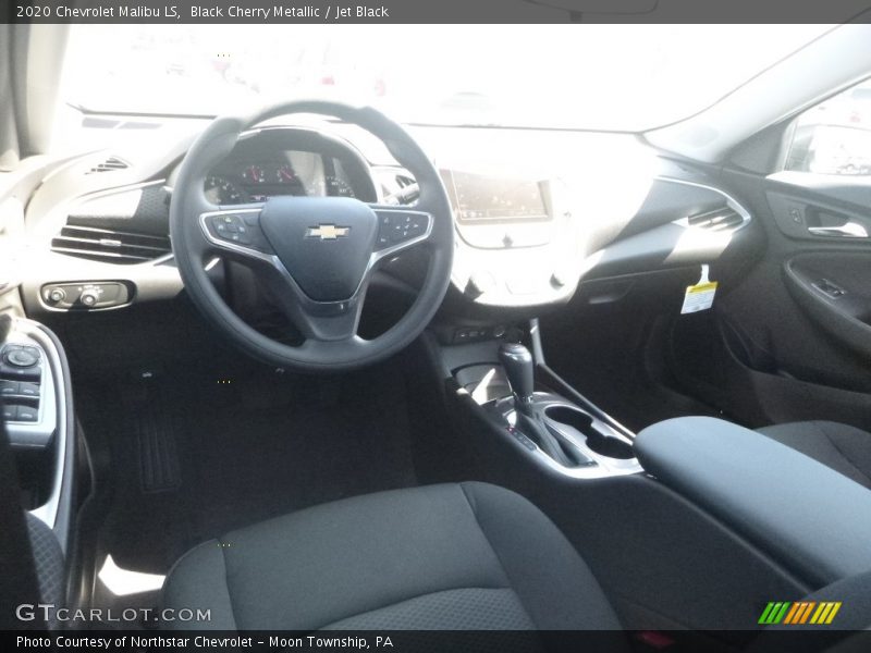 Black Cherry Metallic / Jet Black 2020 Chevrolet Malibu LS