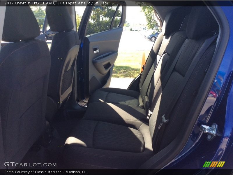 Blue Topaz Metallic / Jet Black 2017 Chevrolet Trax LT AWD