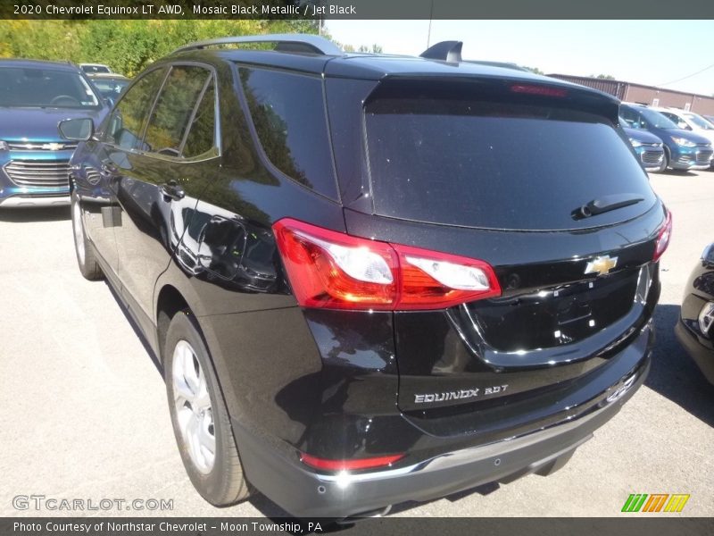 Mosaic Black Metallic / Jet Black 2020 Chevrolet Equinox LT AWD