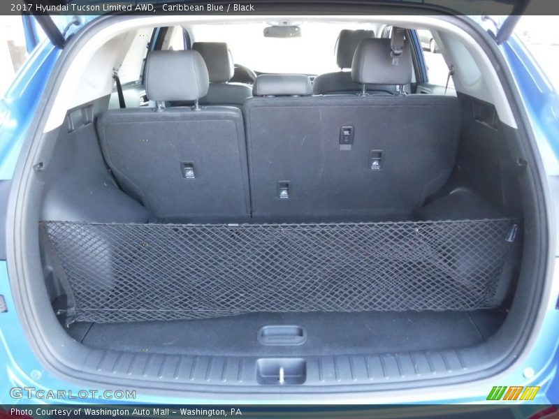 Caribbean Blue / Black 2017 Hyundai Tucson Limited AWD