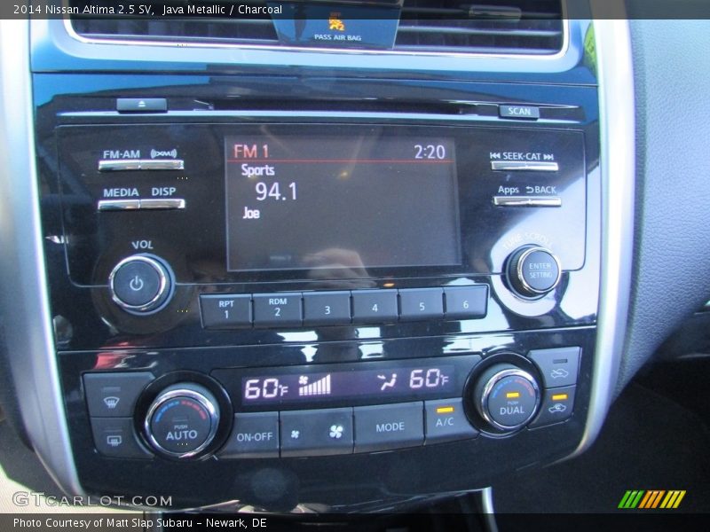 Java Metallic / Charcoal 2014 Nissan Altima 2.5 SV