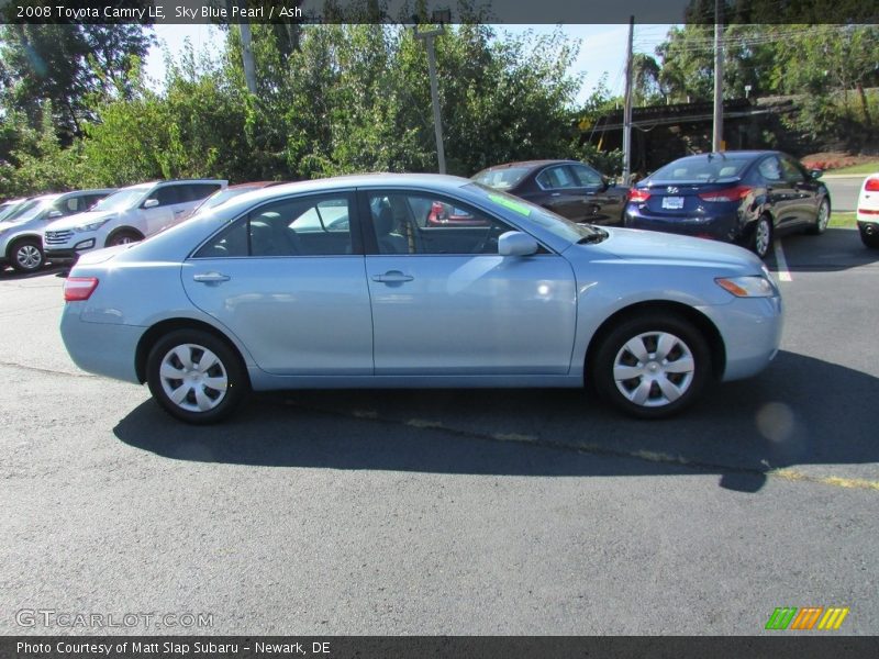 Sky Blue Pearl / Ash 2008 Toyota Camry LE