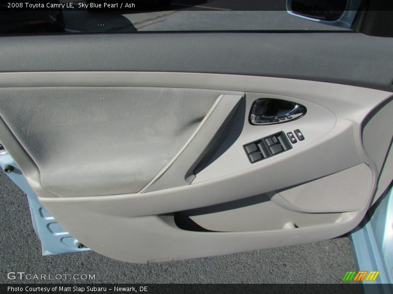 Sky Blue Pearl / Ash 2008 Toyota Camry LE