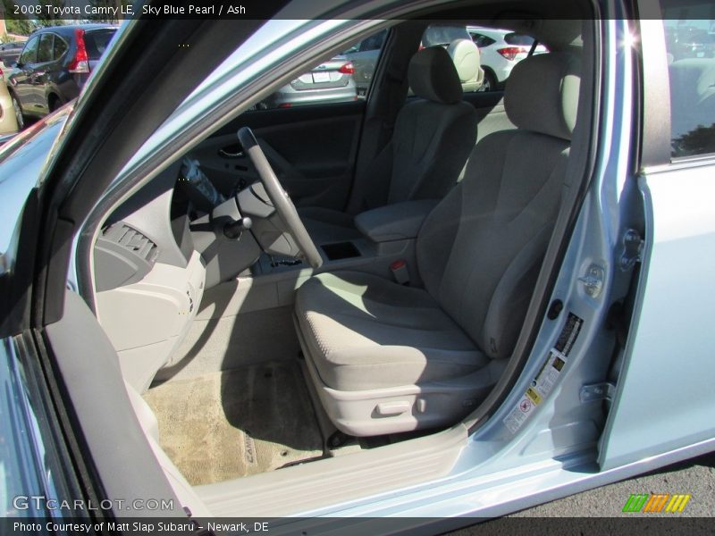 Sky Blue Pearl / Ash 2008 Toyota Camry LE